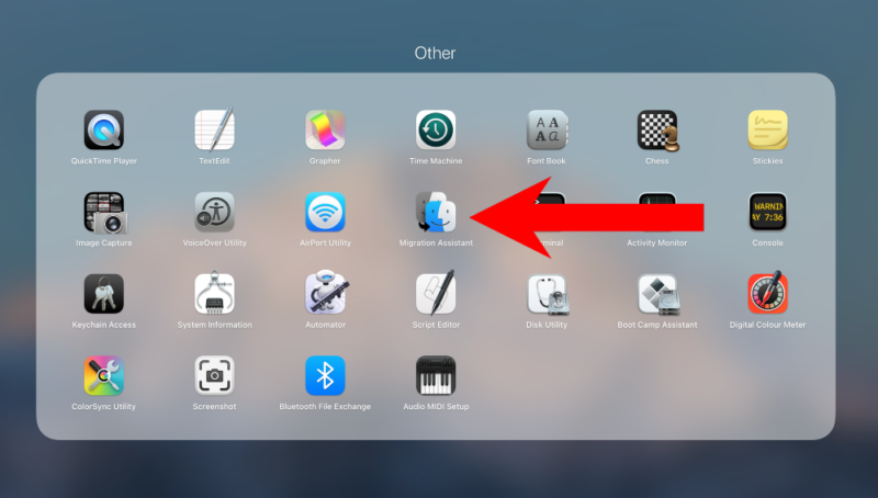 migration assistant macos
