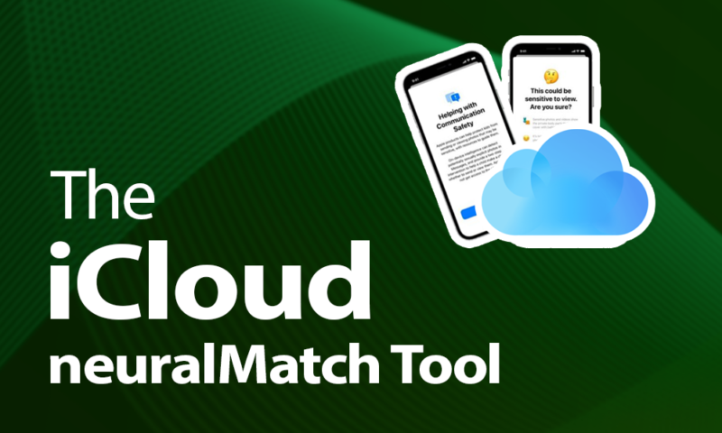 The iCloud neuralMatch Tool