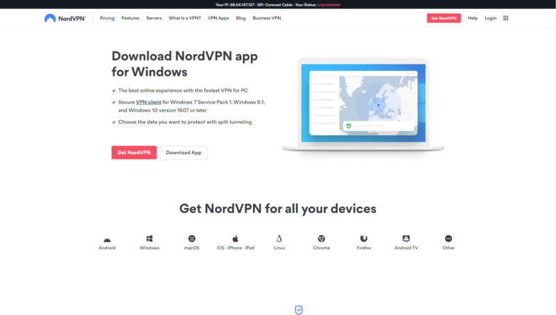 nordvpn apps