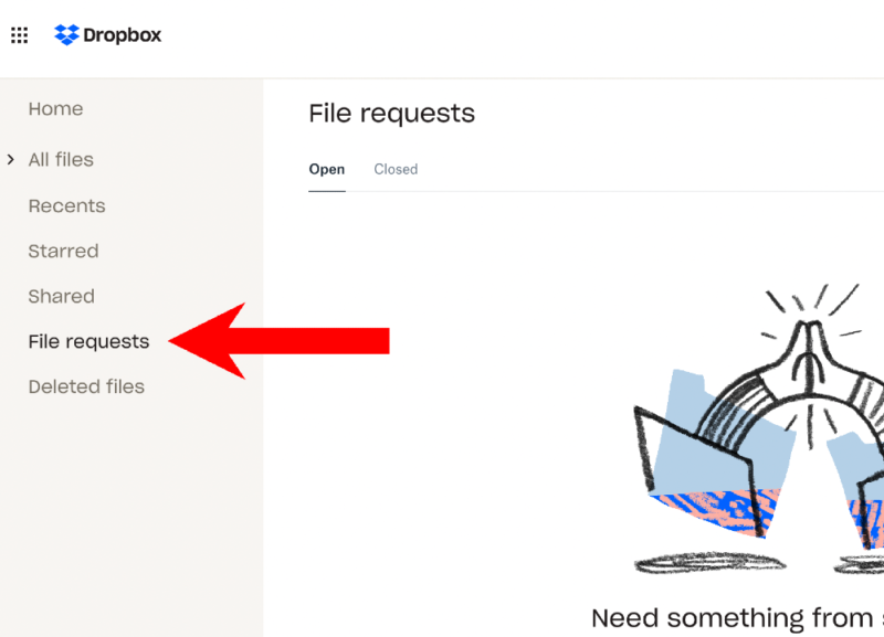 create file requests