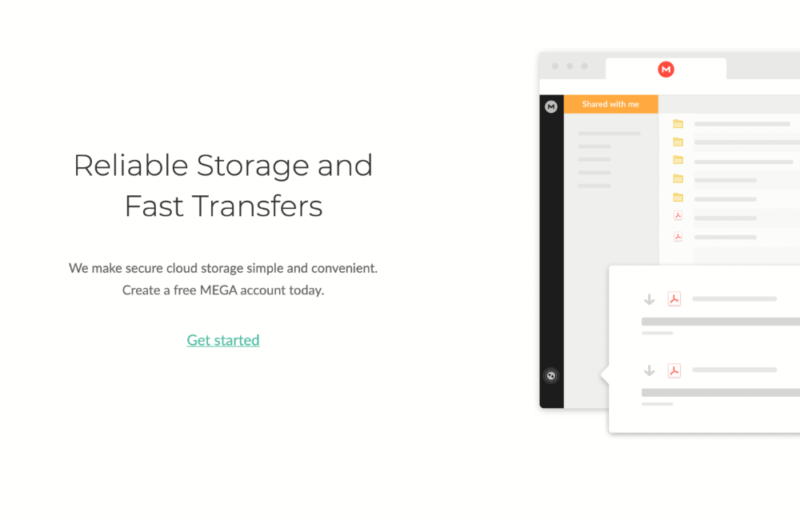 get mega cloud storage