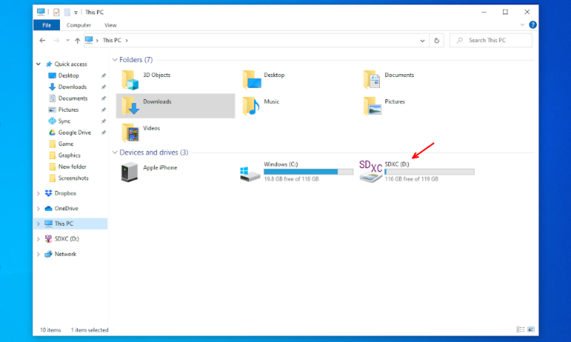 phone data recovery sd card open file explorer