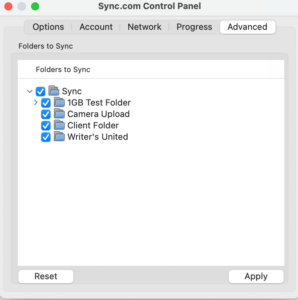 sync-selective-sync sync selective sync
