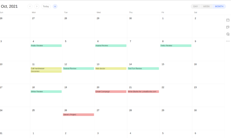 ticktick calendar integration