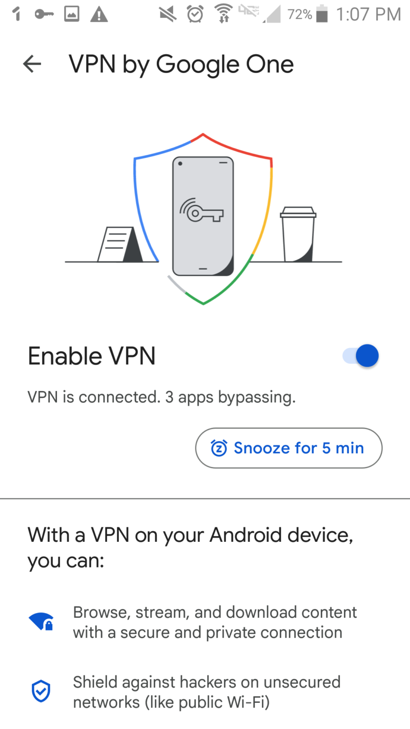 6 questions you might have about VPN by Google One