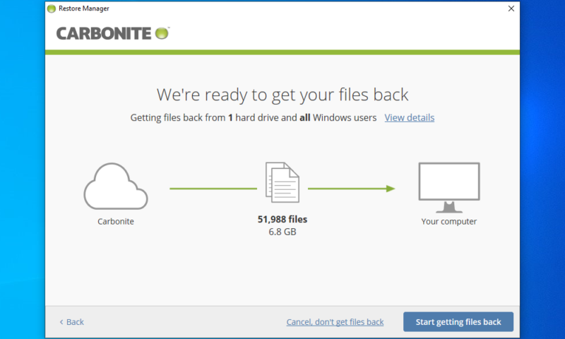 carbonite review restore computer
