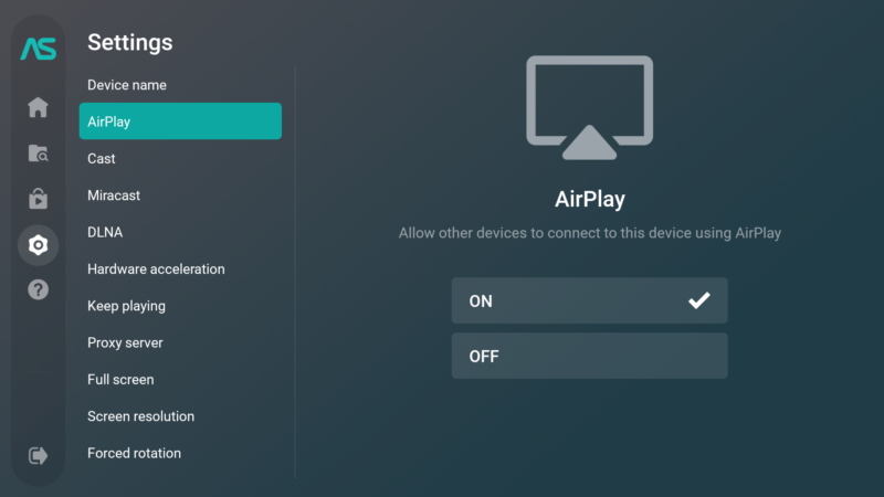 firestick airplay