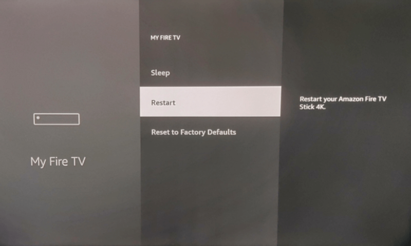 firestick reset