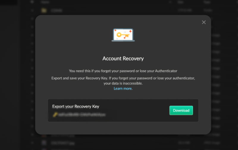 mega account recovery