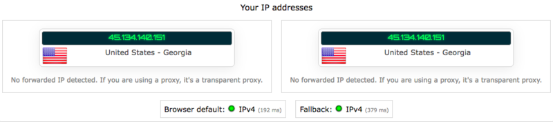 mullvad vpn leak test