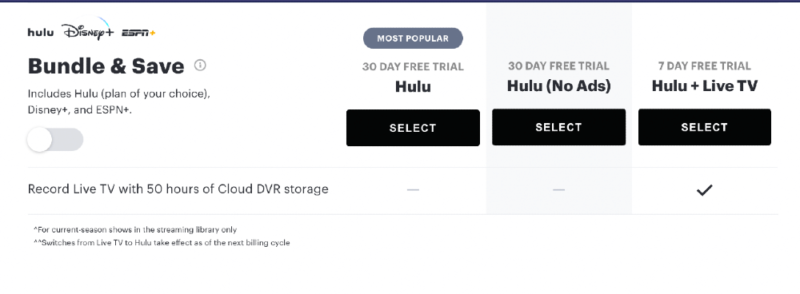 roku dvr hulu with live tv