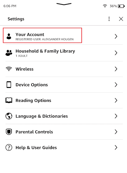 Setting up child's Kindle account - parent tips