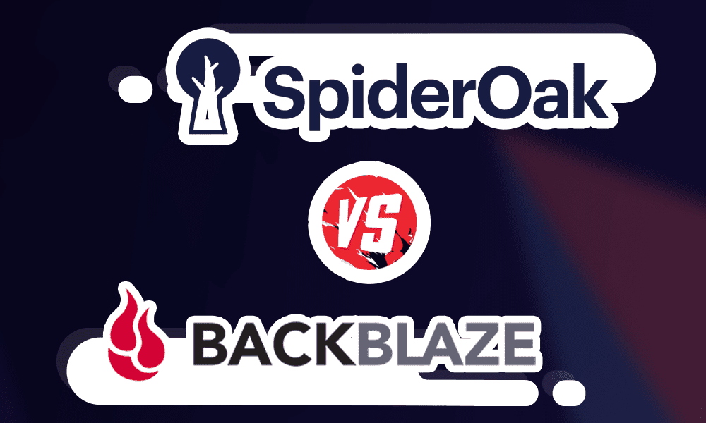 SpiderOak vs Backblaze