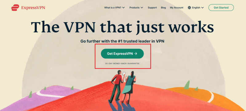 expressvpn homepage hulu