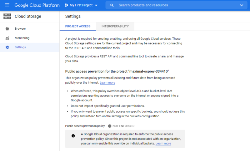 google cloud cloudberry step 2