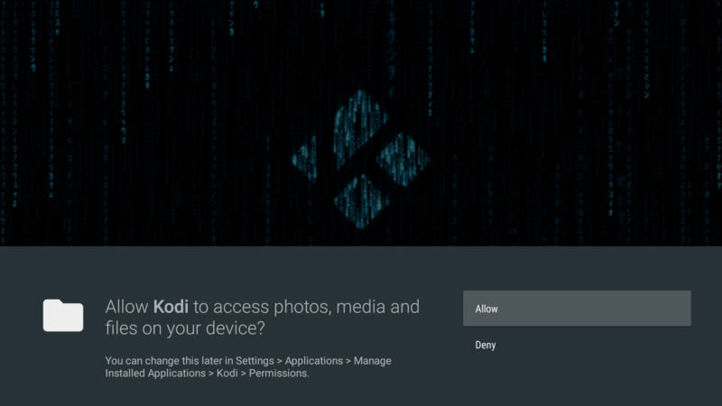 kodi-permissions kodi permissions