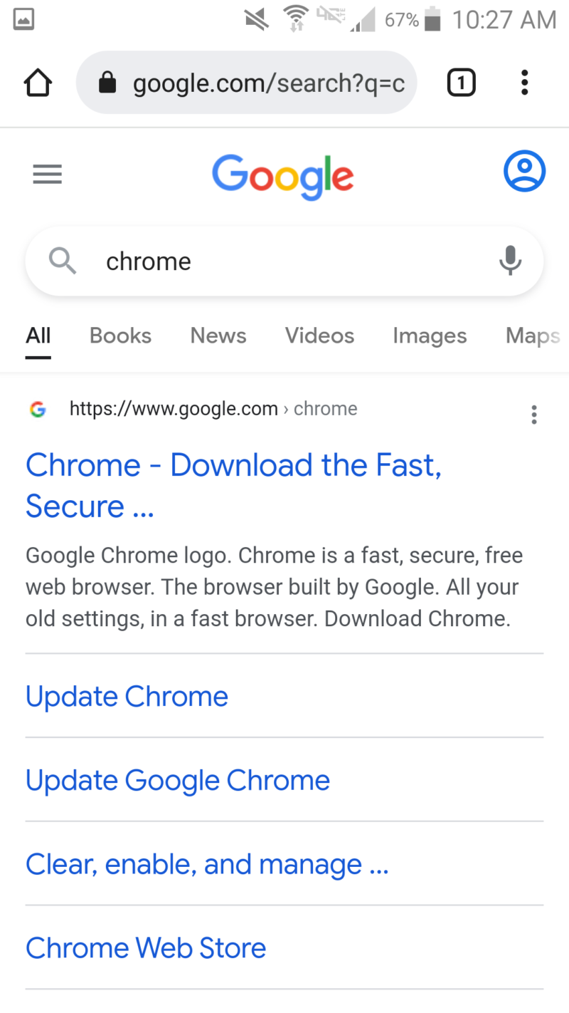 google chrome android