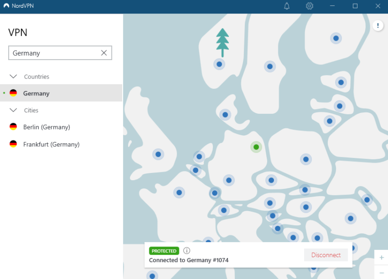 nordvpn german servers