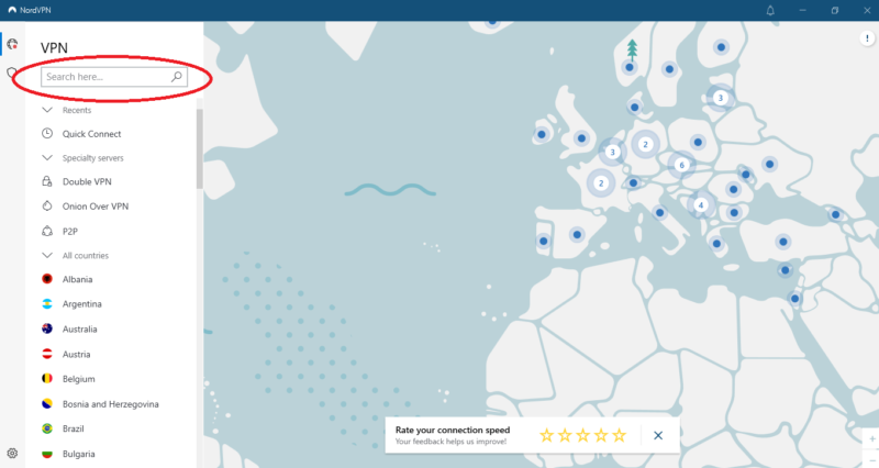 connect to NordVPN