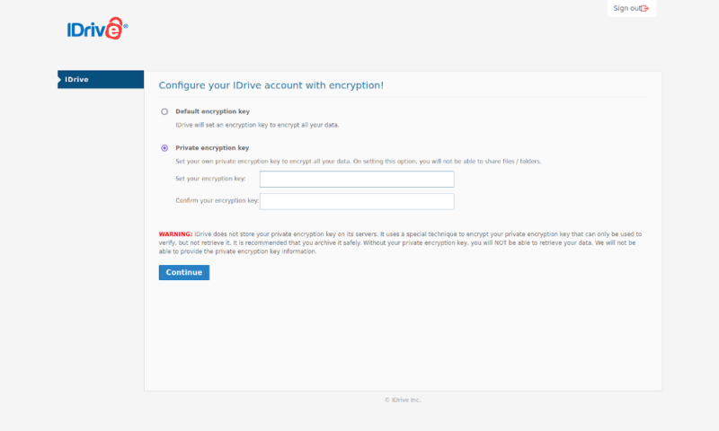 idrive and dropbox zero-knowledge encryption