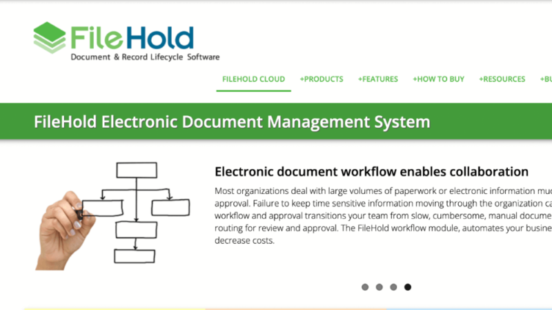 filehold home page