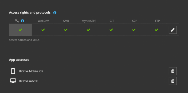 webdav access