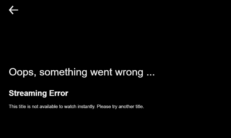 chromium browser netflix error