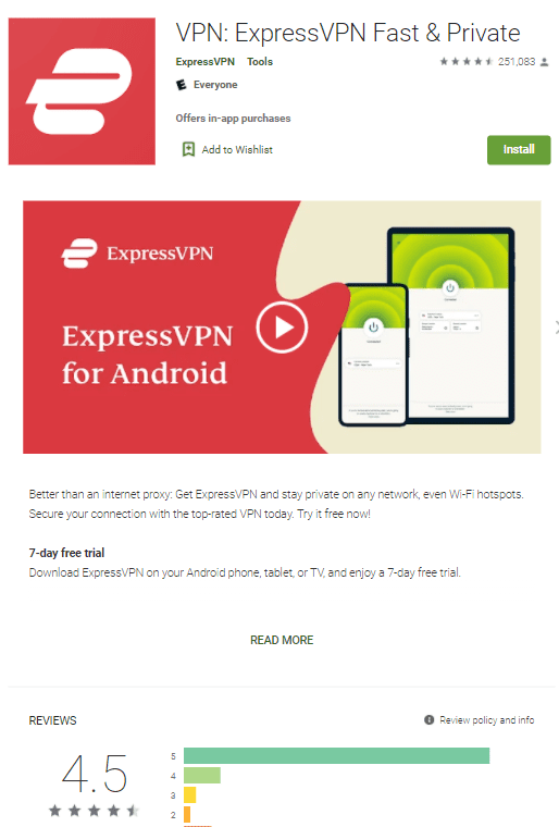 expressvpn install