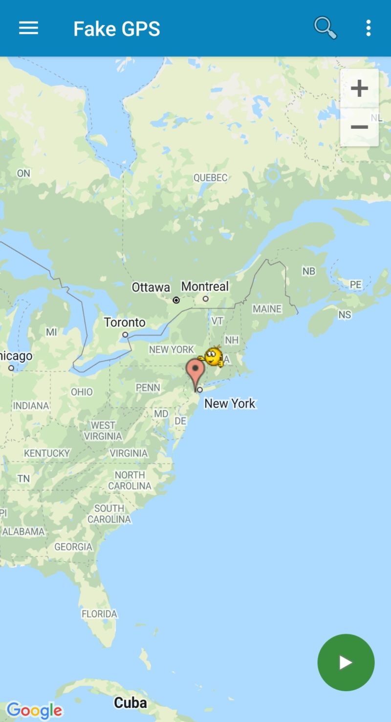 fake gps app