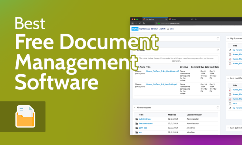 Best Free Document Management Software