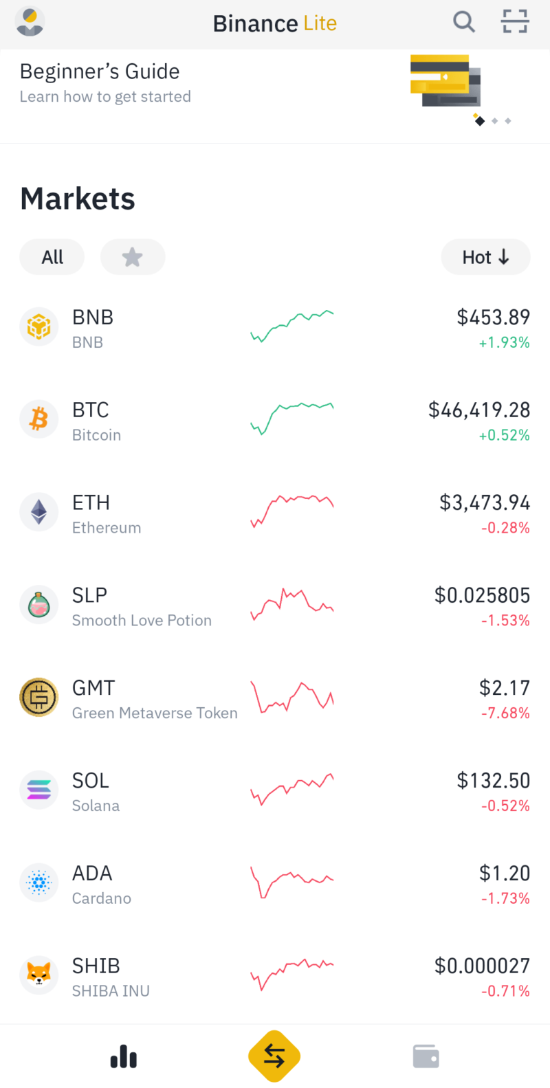 Binance app