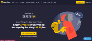 CyberGhost-homepage CyberGhost homepage