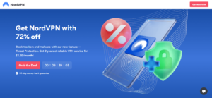 NordVPN-homepage NordVPN homepage