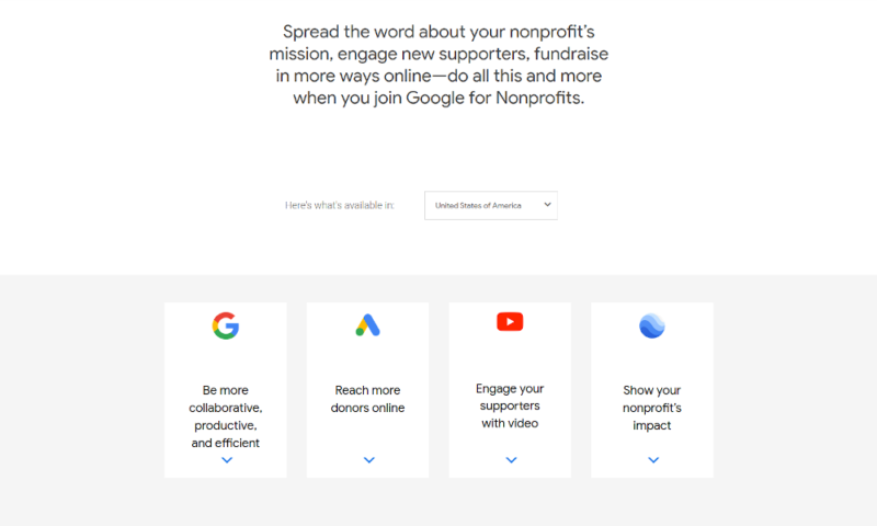 backup for nonprofitsgoogle workspace