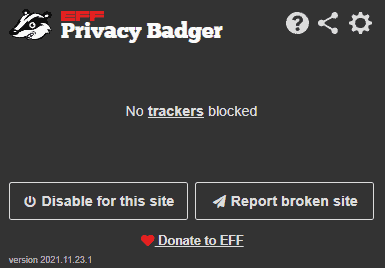 extensions privacybadger