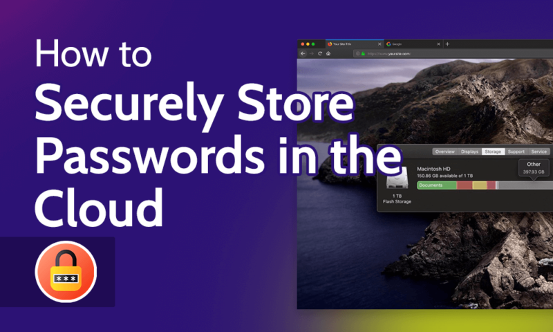 How to Securely Store Passwords in the Cloud