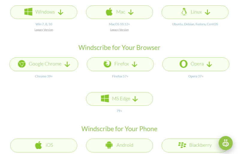 Windscribe compatibility