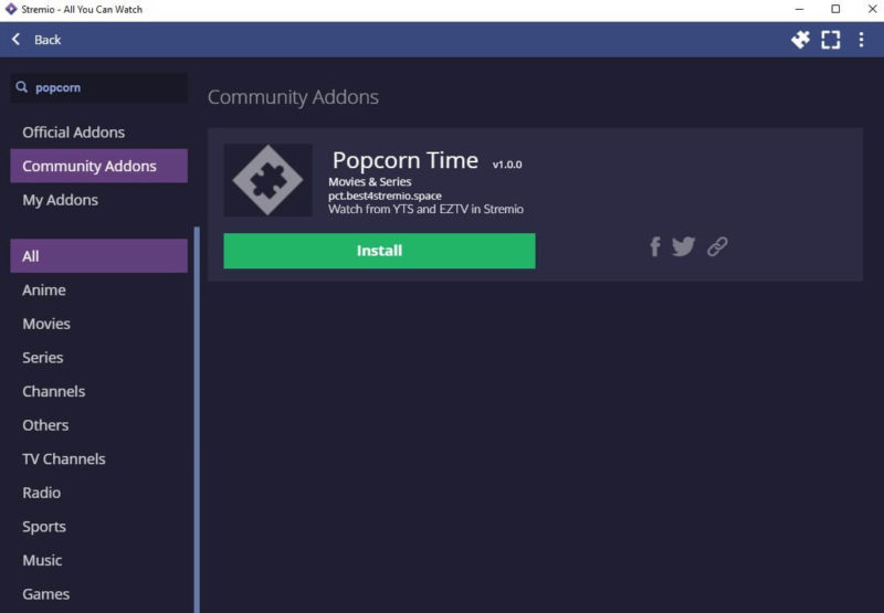 Popcorn Time Review - Watch Movies, TV series and Anime Online