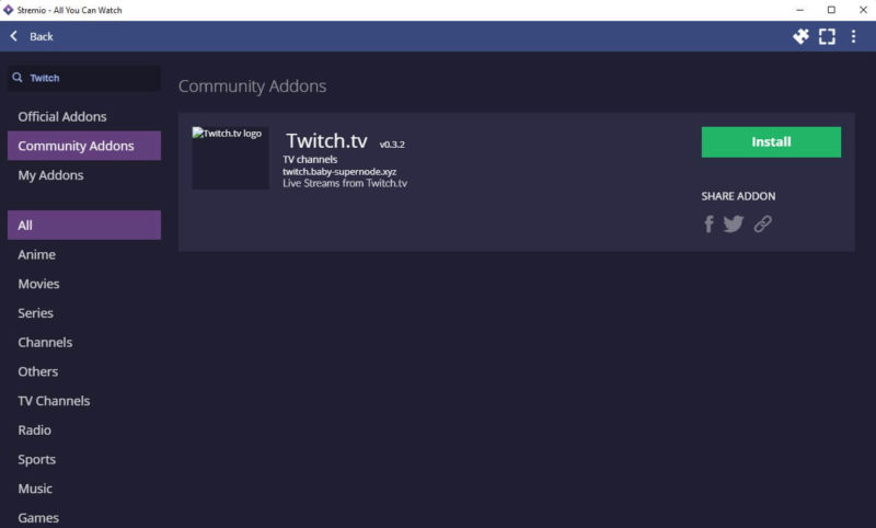 twitch twitch