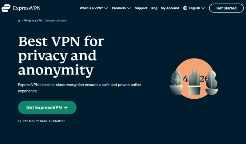 ExpressVPN for privacy