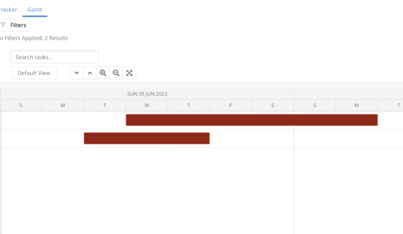 Mavenlink Gantt chart