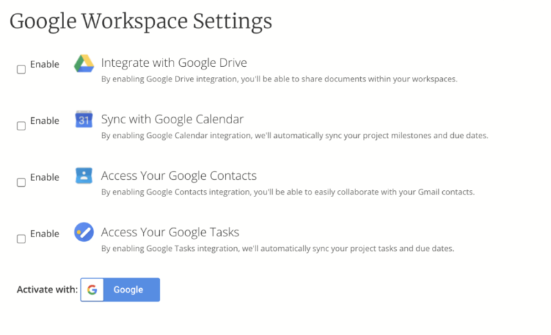 Mavenlink-Google-workspace Mavenlink Google workspace