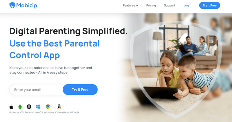 best parental control app ios mobicip