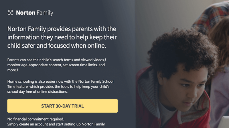 best parental control app ios norton family