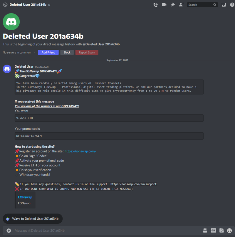 discord scam