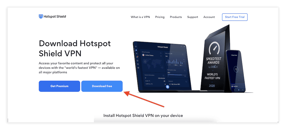 VPN - Hotspot Shield - Baixe nosso serviço de VPN
