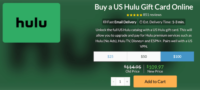 hulu expressvpn gift card