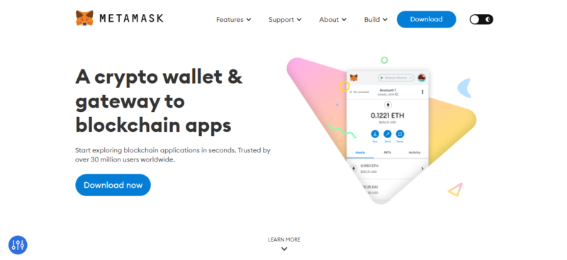 metamask homepage