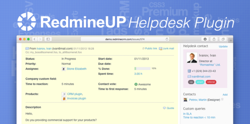 redmine helpdesk plugin