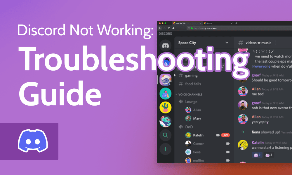 Discord Not Working Troubleshooting Guide